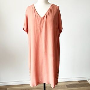 Madewell Side-Button Easy Dress Size 2X
